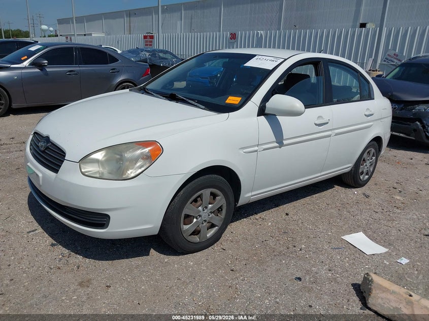 2009 Hyundai Accent VIN KMHCN46CX9U387357 IAAI salvage auction — SIDE, Original (Texas), sold $725 on 2026-07-29 (photo 2)