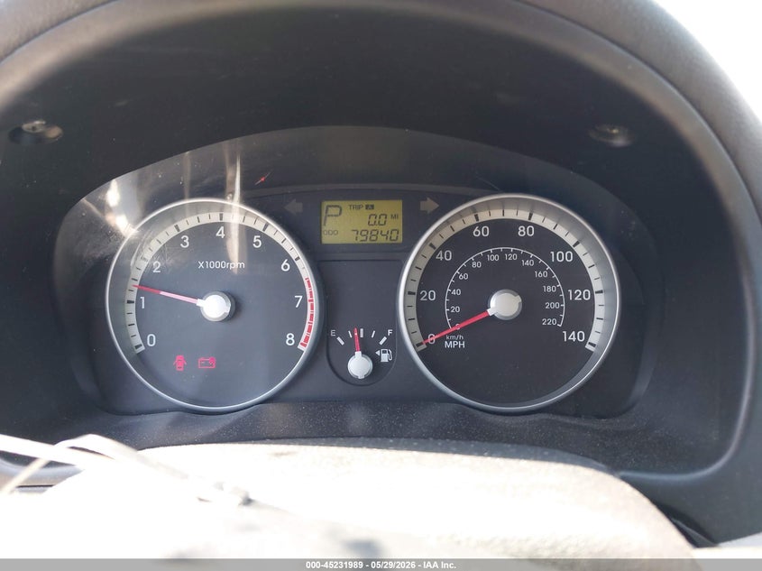 2009 Hyundai Accent VIN KMHCN46CX9U387357 IAAI salvage auction — SIDE, Original (Texas), sold $725 on 2026-07-29 (photo 7)