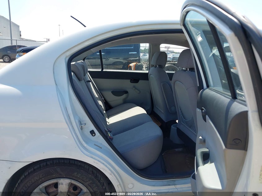 2009 Hyundai Accent VIN KMHCN46CX9U387357 IAAI salvage auction — SIDE, Original (Texas), sold $725 on 2026-07-29 (photo 8)