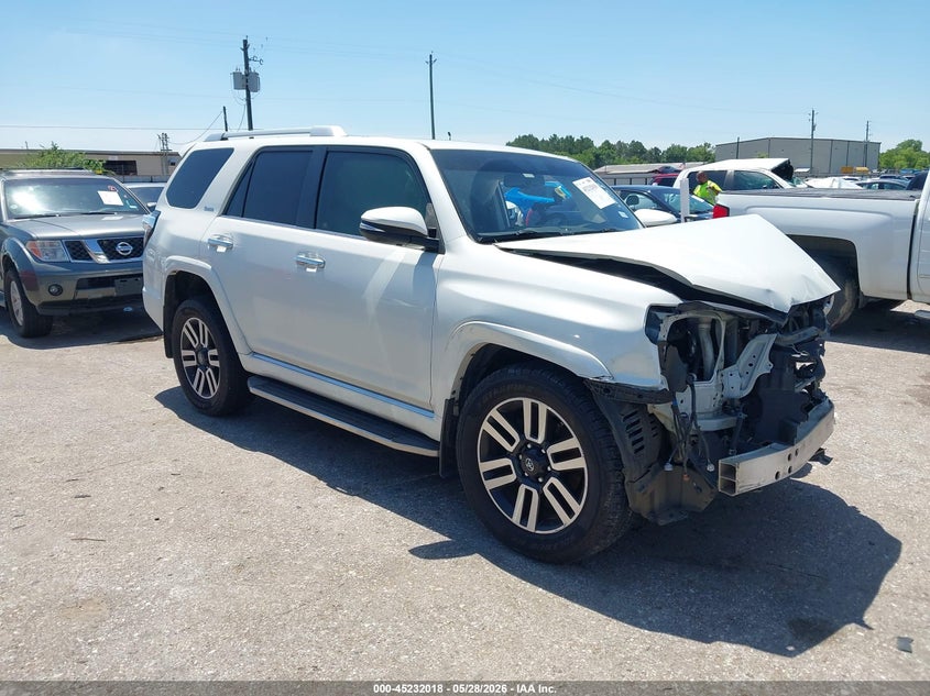 2019 Toyota 4runner VIN JTEZU5JR9K5191571 IAAI salvage auction — FRONT END, Salvage Title, sold $10,500 on 2026-07-29 (photo 1)