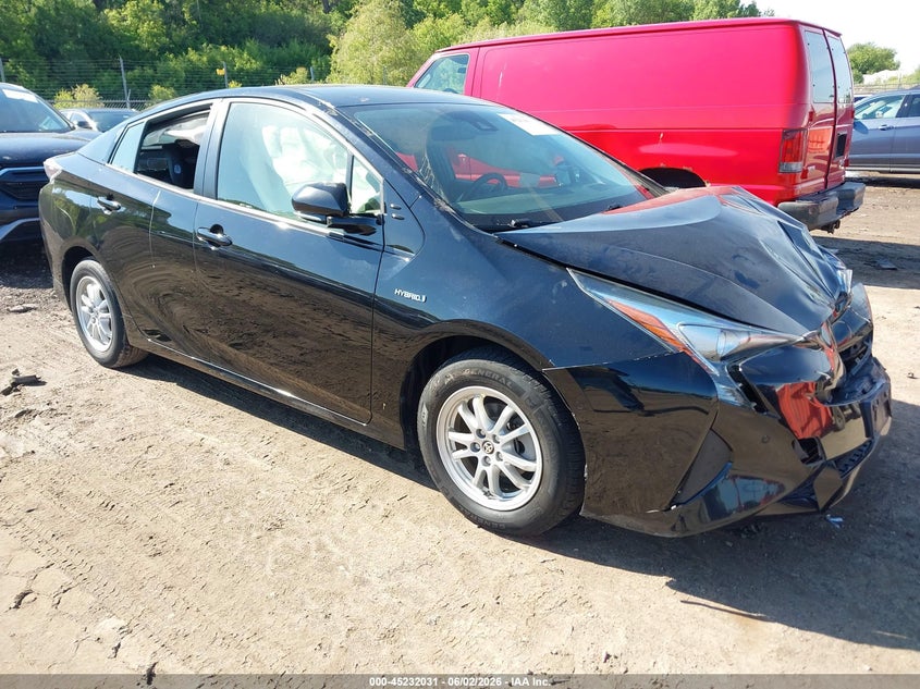 2018 Toyota Prius VIN JTDKARFU8J3054599 IAAI salvage auction — FRONT END, Salvage Title, sold $3,650 on 2026-07-15 (photo 1)