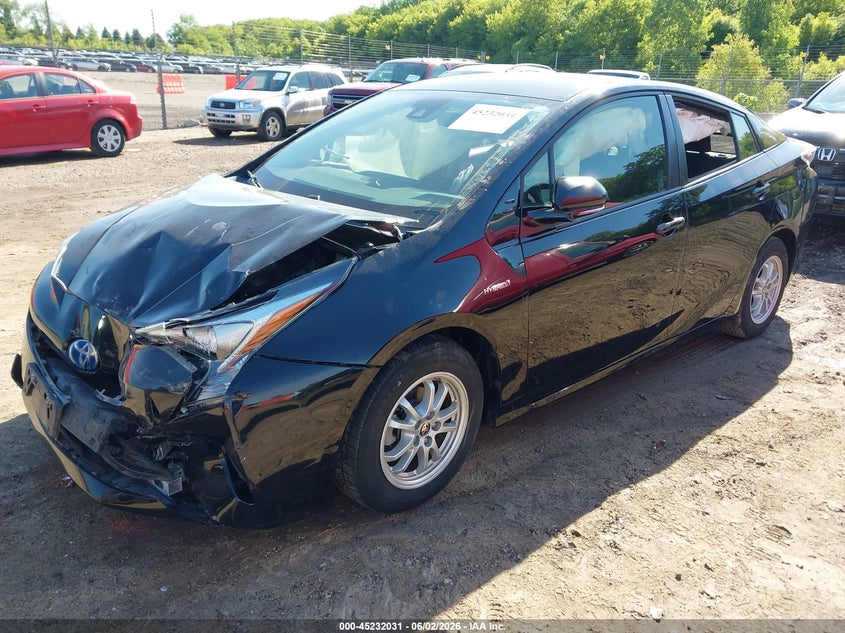 2018 Toyota Prius VIN JTDKARFU8J3054599 IAAI salvage auction — FRONT END, Salvage Title, sold $3,650 on 2026-07-15 (photo 2)