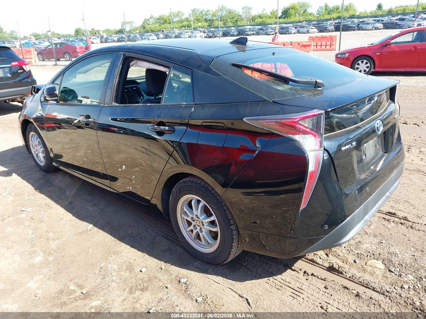 2018 Toyota Prius VIN JTDKARFU8J3054599 IAAI salvage auction — FRONT END, Salvage Title, sold $3,650 on 2026-07-15 (photo 3)