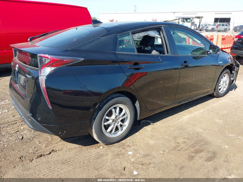 2018 Toyota Prius VIN JTDKARFU8J3054599 IAAI salvage auction — FRONT END, Salvage Title, sold $3,650 on 2026-07-15 (photo 4)