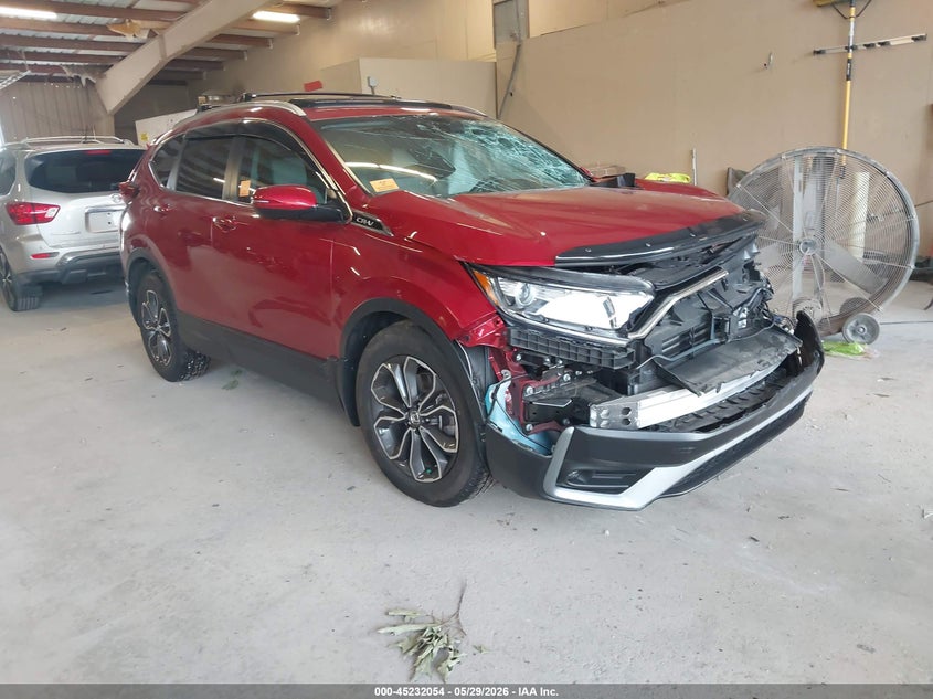 2022 Honda Cr-v VIN 7FARW1H85NE014012 IAAI salvage auction — FRONT END, Salvage Title, sold $4,050 on 2026-07-09 (photo 1)