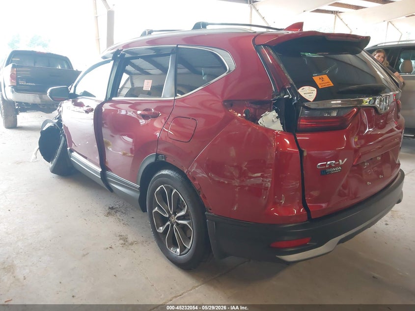 2022 Honda Cr-v VIN 7FARW1H85NE014012 IAAI salvage auction — FRONT END, Salvage Title, sold $4,050 on 2026-07-09 (photo 3)