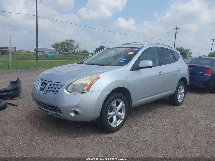 2009 Nissan Rogue VIN JN8AS58TX9W320645 IAAI salvage auction — REAR END, Nrc Lienholder Repossession Paperwork (Texas), sold $575 on 2026-07-14 (photo 2)