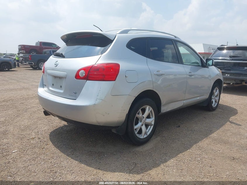 2009 Nissan Rogue VIN JN8AS58TX9W320645 IAAI salvage auction — REAR END, Nrc Lienholder Repossession Paperwork (Texas), sold $575 on 2026-07-14 (photo 4)
