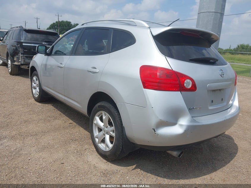 2009 Nissan Rogue VIN JN8AS58TX9W320645 IAAI salvage auction — REAR END, Nrc Lienholder Repossession Paperwork (Texas), sold $575 on 2026-07-14 (photo 6)