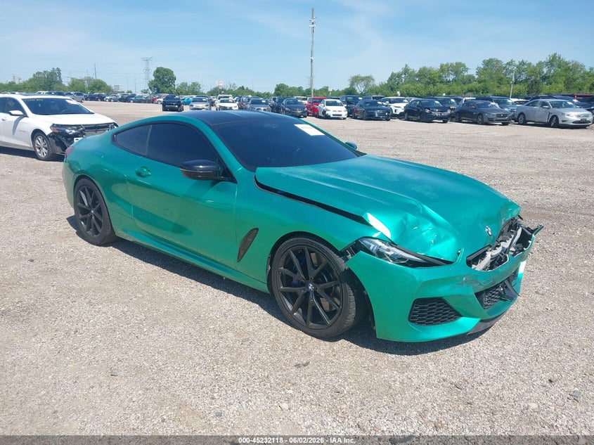 2019 BMW 8er VIN WBABC4C50KBJ35885 IAAI salvage auction — FRONT END, Salvage Title, sold $11,250 on 2026-07-13 (photo 1)