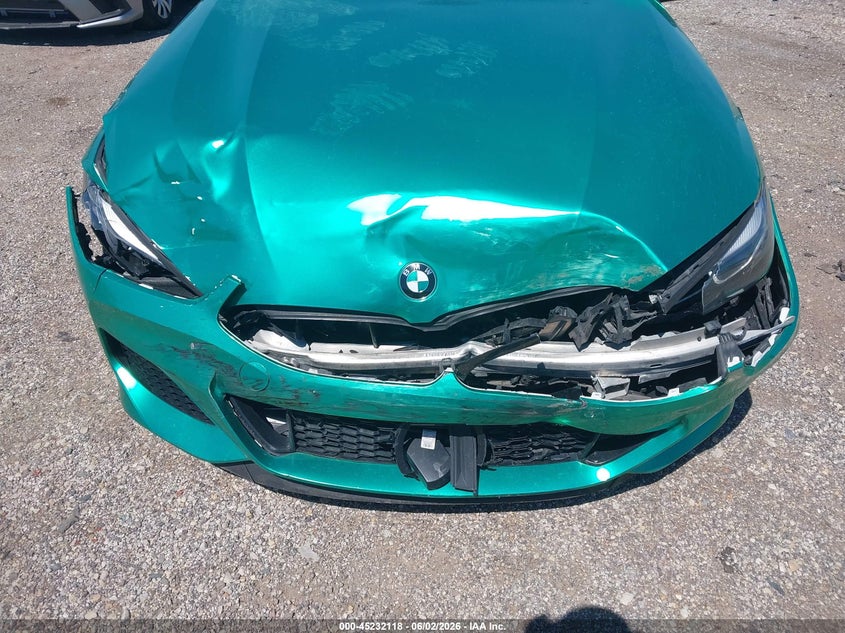 2019 BMW 8er VIN WBABC4C50KBJ35885 IAAI salvage auction — FRONT END, Salvage Title, sold $11,250 on 2026-07-13 (photo 6)