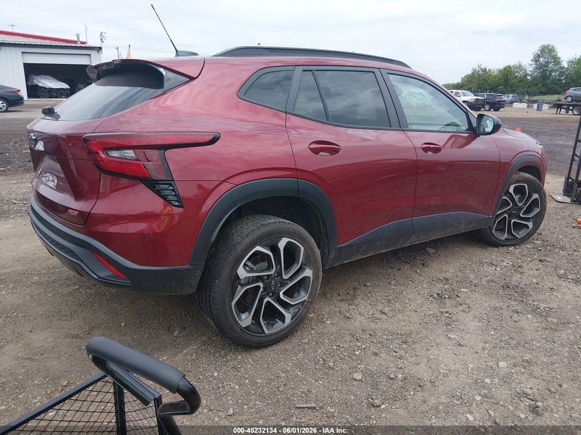 2024 Chevrolet Trax VIN KL77LJE2XRC055988 IAAI salvage auction — LEFT FRONT, Salvage (Ohio), sold $5,400 on 2026-07-29 (photo 4)