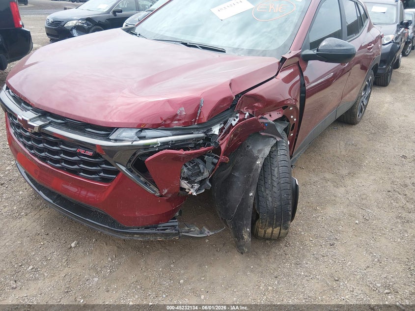 2024 Chevrolet Trax VIN KL77LJE2XRC055988 IAAI salvage auction — LEFT FRONT, Salvage (Ohio), sold $5,400 on 2026-07-29 (photo 6)