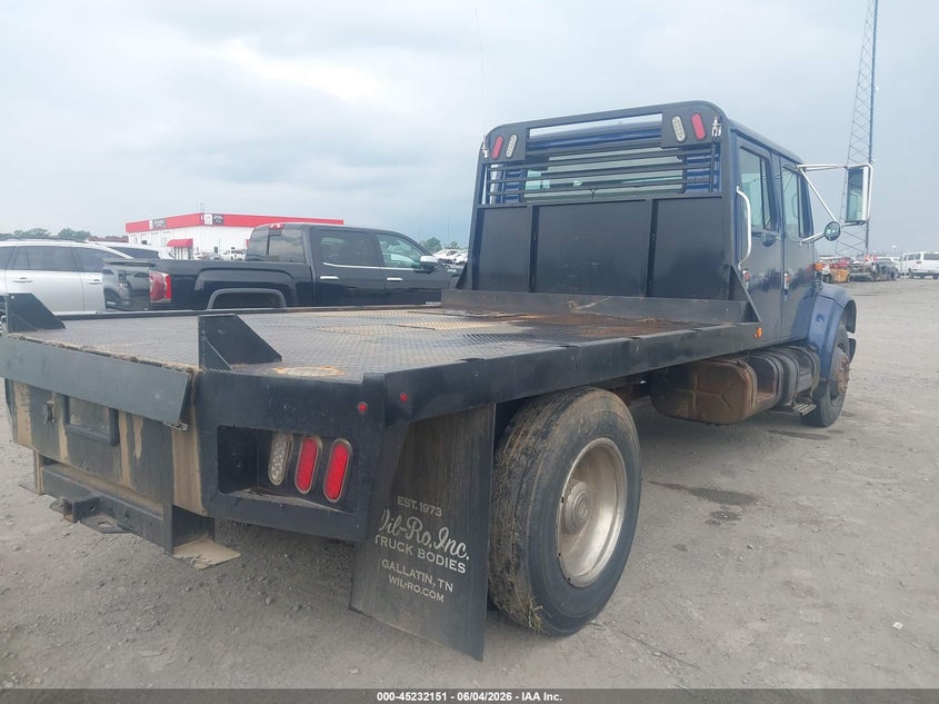 1990 International 4000 series VIN 1HTSDTVP1LH215965 IAAI salvage auction — Burn Engine, Clear (Arkansas), sold $775 on 2026-07-31 (photo 4)