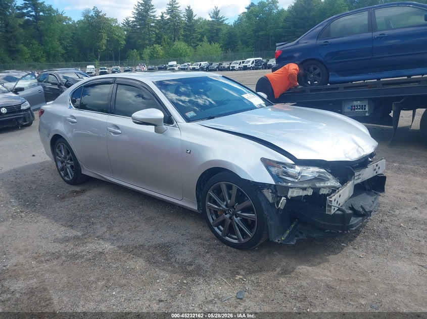 2014 Lexus Gs VIN JTHCE1BL3E5026130 IAAI salvage auction — FRONT END, Salvage Title, sold $6,225 on 2026-07-17 (photo 1)