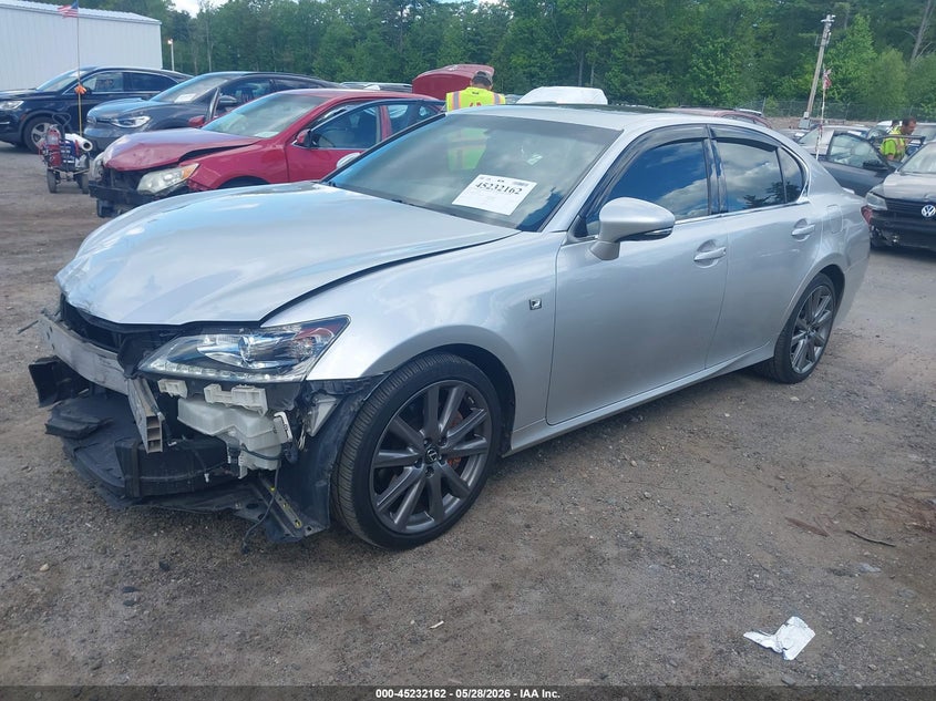 2014 Lexus Gs VIN JTHCE1BL3E5026130 IAAI salvage auction — FRONT END, Salvage Title, sold $6,225 on 2026-07-17 (photo 2)
