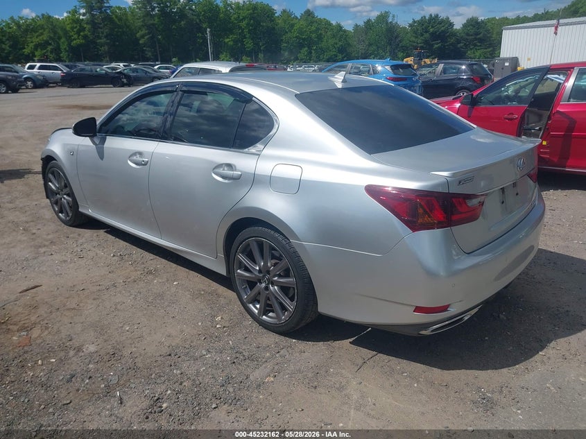 2014 Lexus Gs VIN JTHCE1BL3E5026130 IAAI salvage auction — FRONT END, Salvage Title, sold $6,225 on 2026-07-17 (photo 3)