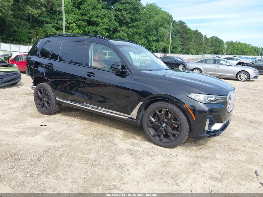 2022 BMW X7 VIN 5UXCW2C0XN9L04070 IAAI salvage auction — REAR END, Salvage Title, sold $22,650 on 2026-07-30 (photo 1)