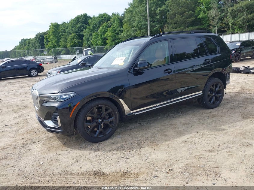 2022 BMW X7 VIN 5UXCW2C0XN9L04070 IAAI salvage auction — REAR END, Salvage Title, sold $22,650 on 2026-07-30 (photo 2)