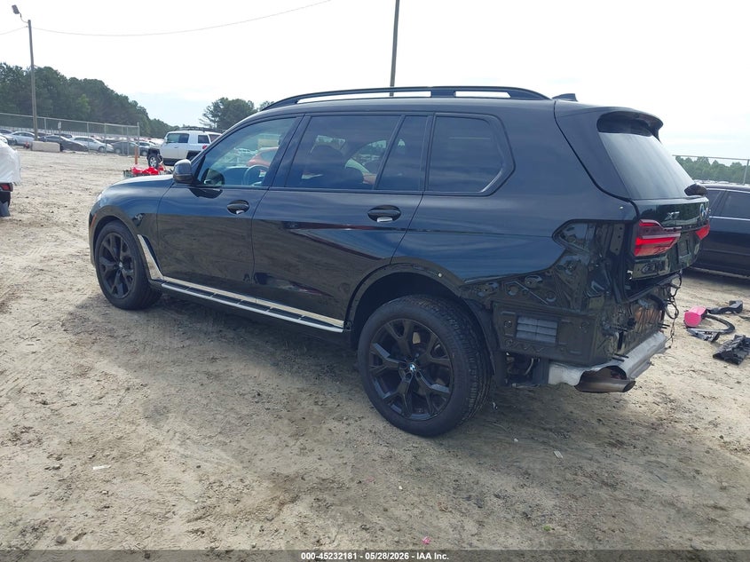 2022 BMW X7 VIN 5UXCW2C0XN9L04070 IAAI salvage auction — REAR END, Salvage Title, sold $22,650 on 2026-07-30 (photo 3)