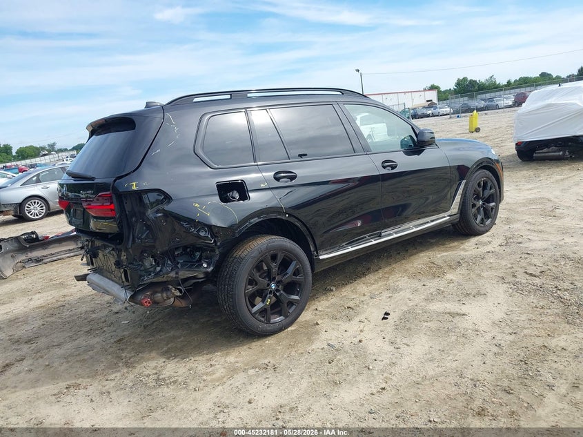 2022 BMW X7 VIN 5UXCW2C0XN9L04070 IAAI salvage auction — REAR END, Salvage Title, sold $22,650 on 2026-07-30 (photo 4)
