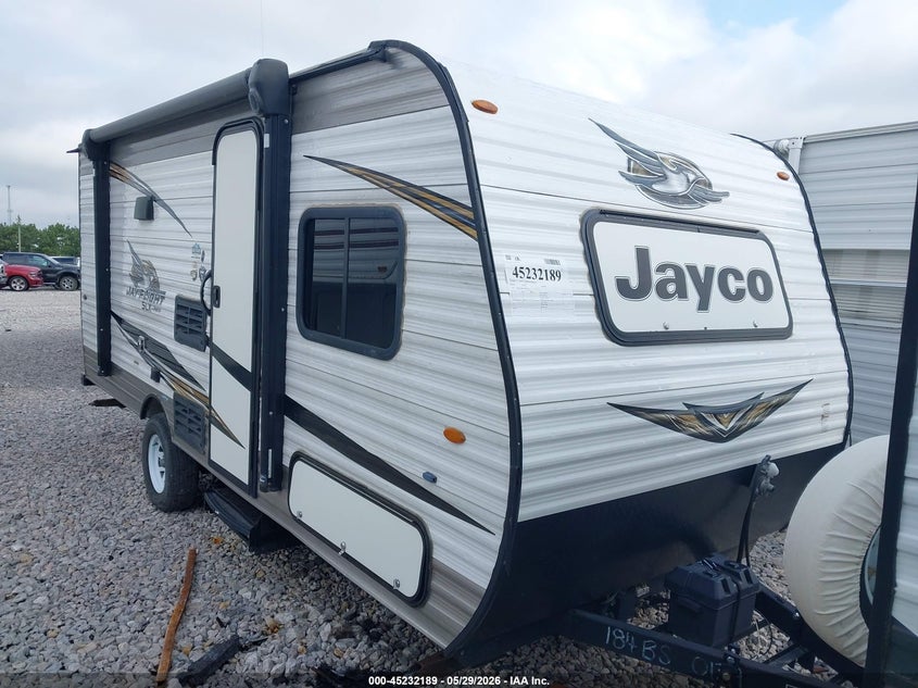2020 Jayc 184bs VIN 1UJB10AJ8L17B0139 IAAI salvage auction — HAIL, Clear (Oklahoma), sold $2,850 on 2026-09-08 (photo 1)