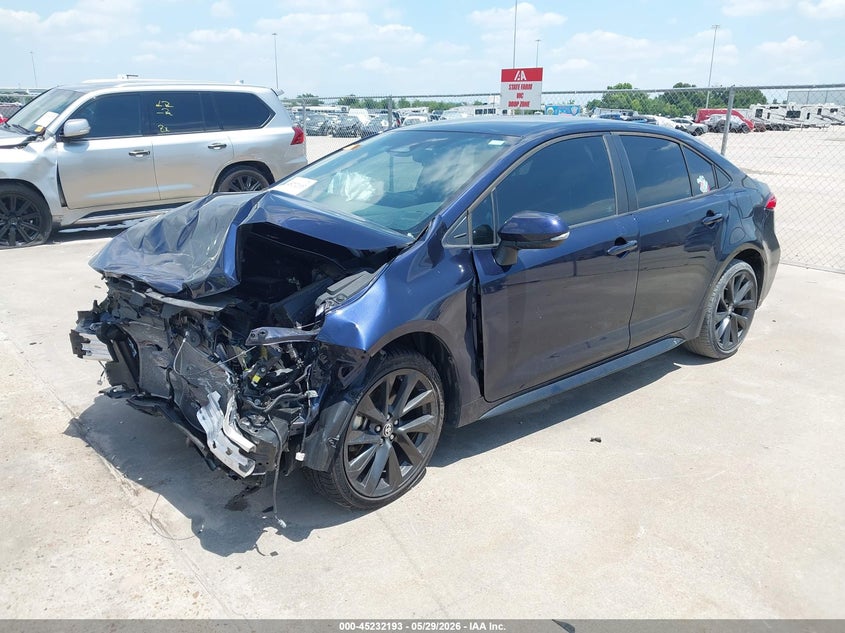 2023 Toyota Corolla VIN 5YFS4MCE9PP147252 IAAI salvage auction — FRONT END, Salvage Title, sold $50 on 2026-07-30 (photo 2)