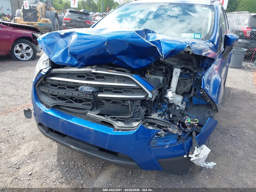 2018 Ford Ecosport VIN MAJ3P1TE2JC242168 IAAI salvage auction — FRONT END, Mv-907A (New York), sold $475 on 2026-07-09 (photo 6)
