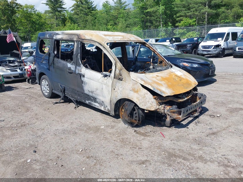 2019 Ford Transit VIN NM0GS9E28K1425774 IAAI salvage auction — INTERIOR BURN, Salvage (Massachusetts), sold $400 on 2026-07-17 (photo 1)