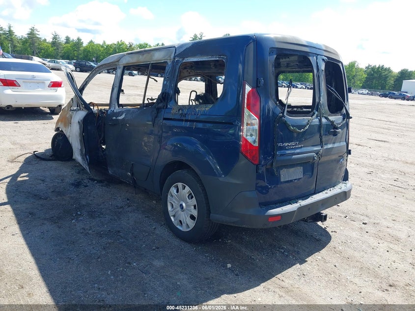 2019 Ford Transit VIN NM0GS9E28K1425774 IAAI salvage auction — INTERIOR BURN, Salvage (Massachusetts), sold $400 on 2026-07-17 (photo 3)