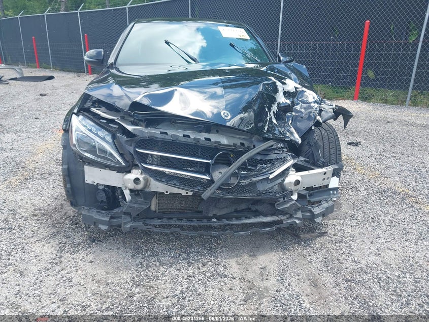 2018 Mercedes-benz C-klasse VIN WDDWF4JB2JR415193 IAAI salvage auction — FRONT END, Salvage Title, sold $3,100 on 2026-07-08 (photo 6)