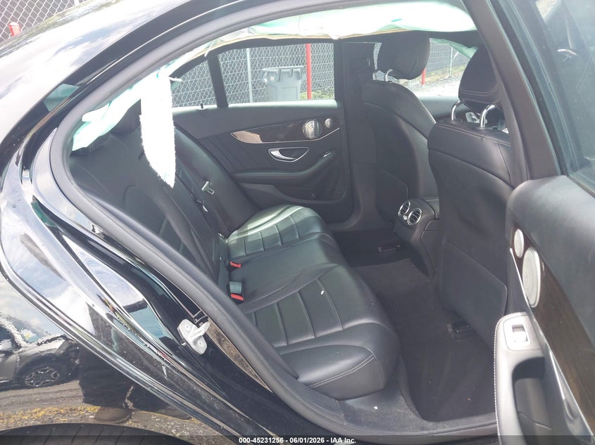 2018 Mercedes-benz C-klasse VIN WDDWF4JB2JR415193 IAAI salvage auction — FRONT END, Salvage Title, sold $3,100 on 2026-07-08 (photo 8)