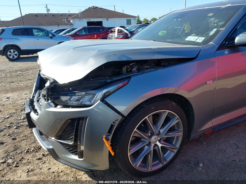 2023 Cadillac Ct5 VIN 1G6DU5RK0P0127934 IAAI salvage auction — FRONT END, Mv-907A (New York), sold $8,100 on 2026-07-10 (photo 6)