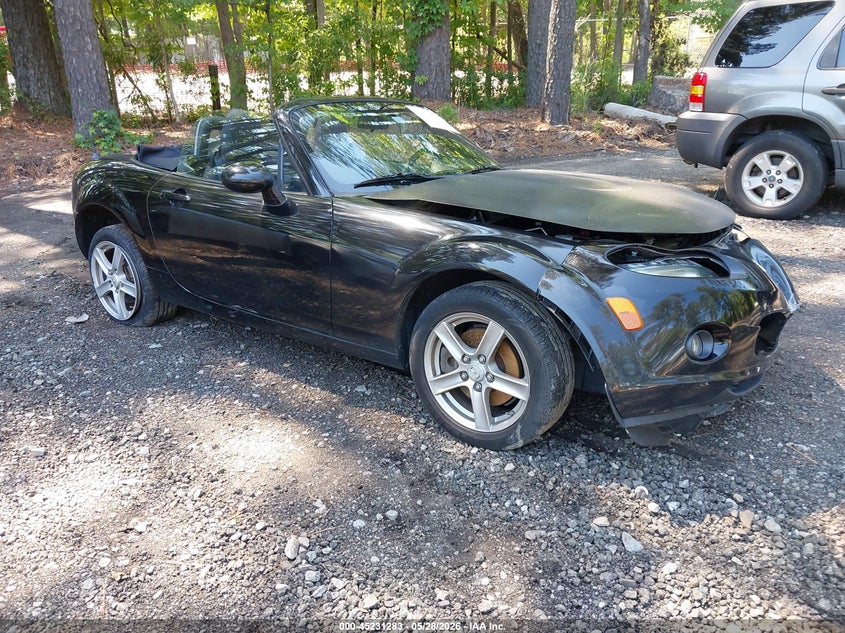2008 Mazda Mx-5 VIN JM1NC25F680150499 IAAI salvage auction — FRONT END, Clear (Virginia), sold $550 on 2026-07-07 (photo 1)