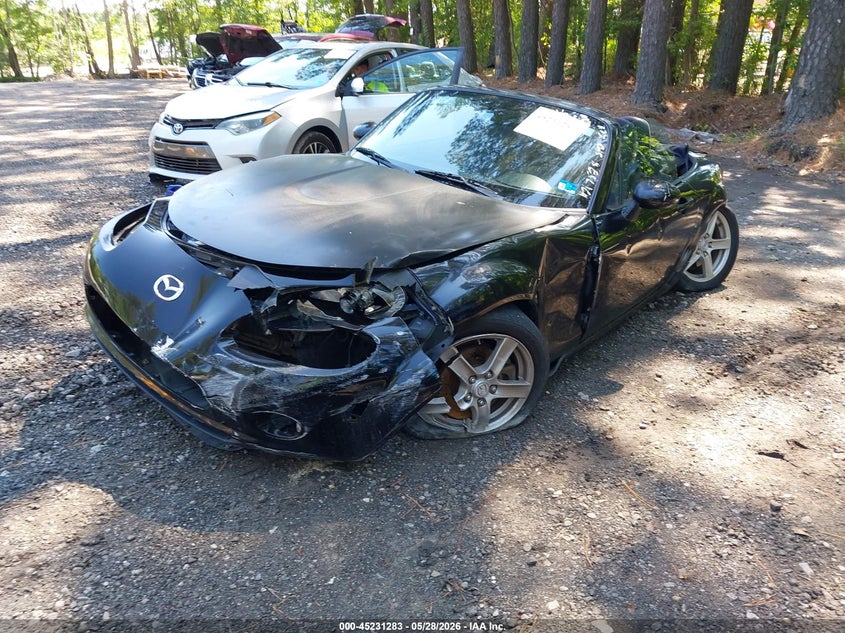 2008 Mazda Mx-5 VIN JM1NC25F680150499 IAAI salvage auction — FRONT END, Clear (Virginia), sold $550 on 2026-07-07 (photo 2)