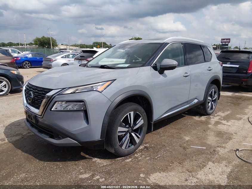 2021 Nissan Rogue VIN 5N1AT3CA6MC828832 IAAI salvage auction — HAIL, Salvage (Kansas), sold $11,050 on 2026-07-31 (photo 2)