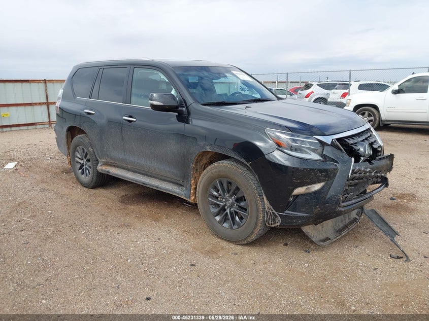 2023 Lexus Gx VIN JTJAM7BXXP5375609 IAAI salvage auction — FRONT END, Salvage Title, sold $27,000 on 2026-07-18 (photo 1)
