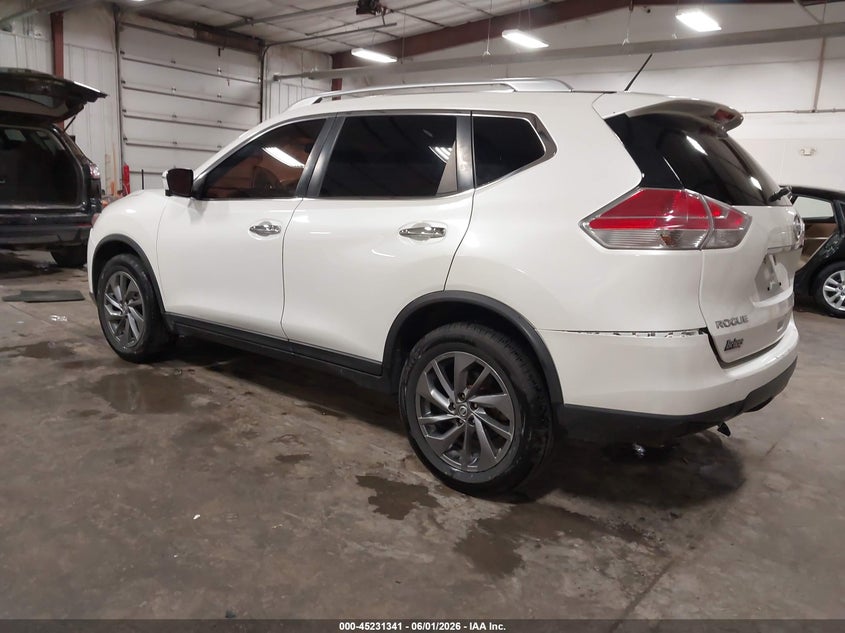 2016 Nissan Rogue VIN KNMAT2MV8GP727918 IAAI salvage auction — FRONT END, Salvage (Iowa), sold $1,400 on 2026-07-07 (photo 3)