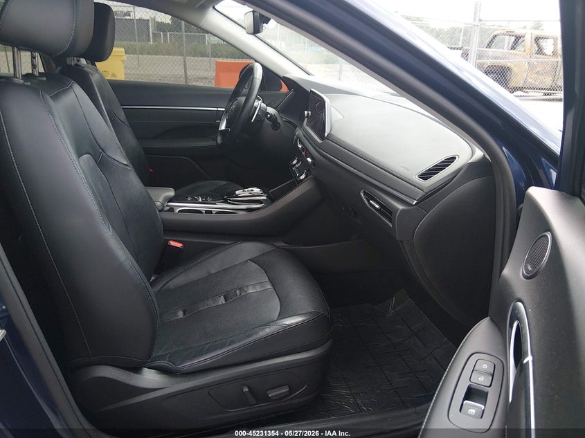 2021 Hyundai Sonata VIN 5NPEH4J21MH101756 IAAI salvage auction — RIGHT FRONT, Salvage (Illinois), sold $6,200 on 2026-07-14 (photo 5)