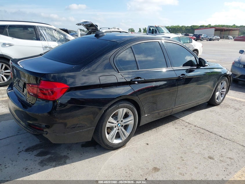 2016 BMW 3er VIN WBA8E9G55GNU29459 IAAI salvage auction — LEFT FRONT, Salvage Title, sold $3,000 on 2026-07-30 (photo 4)