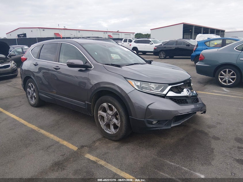 2019 Honda Cr-v VIN 7FARW1H57KE032660 IAAI salvage auction — FRONT & REAR, Salvage Title, sold $6,350 on 2026-07-25 (photo 1)
