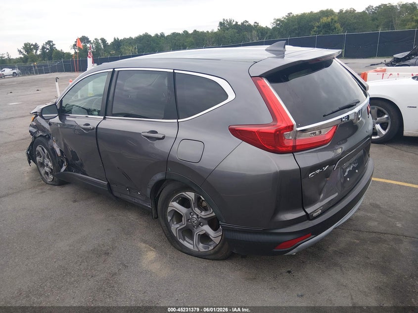 2019 Honda Cr-v VIN 7FARW1H57KE032660 IAAI salvage auction — FRONT & REAR, Salvage Title, sold $6,350 on 2026-07-25 (photo 3)