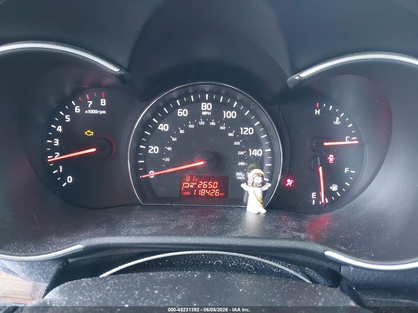 2015 Kia Sorento VIN 5XYKT4A70FG558503 IAAI salvage auction — FRONT END, Salvage Title, sold $2,000 on 2026-07-07 (photo 7)