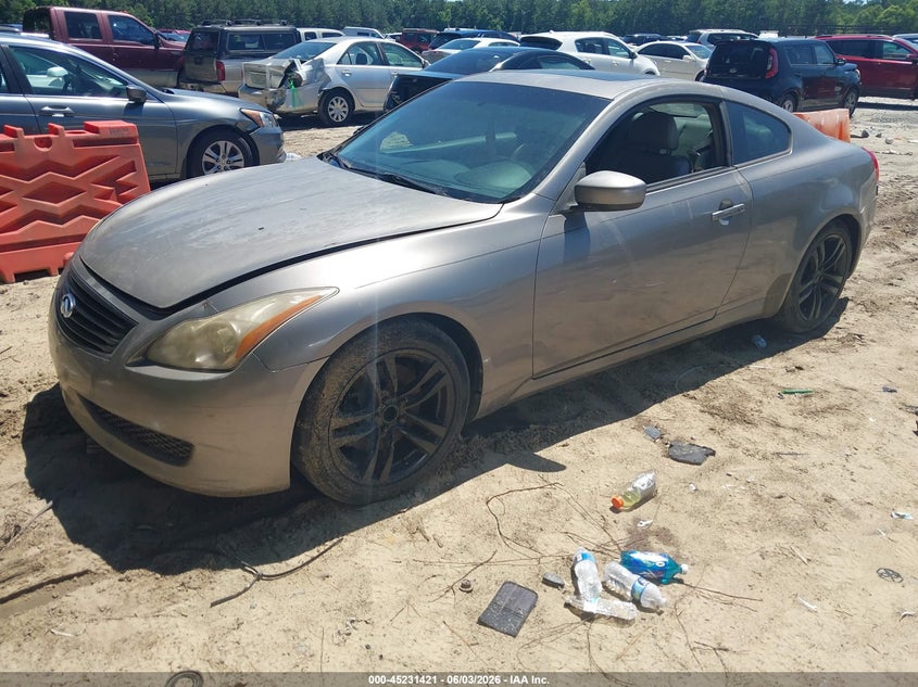 2008 Infiniti G37 VIN JNKCV64E58M109452 IAAI salvage auction — NORMAL WEAR, Clear (South Carolina), sold $300 on 2026-07-14 (photo 2)