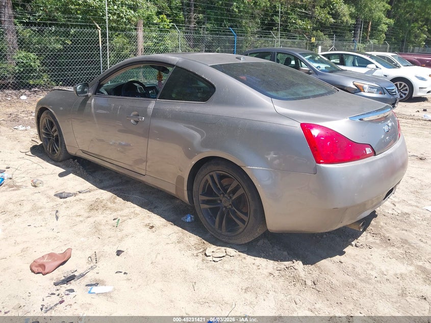 2008 Infiniti G37 VIN JNKCV64E58M109452 IAAI salvage auction — NORMAL WEAR, Clear (South Carolina), sold $300 on 2026-07-14 (photo 3)
