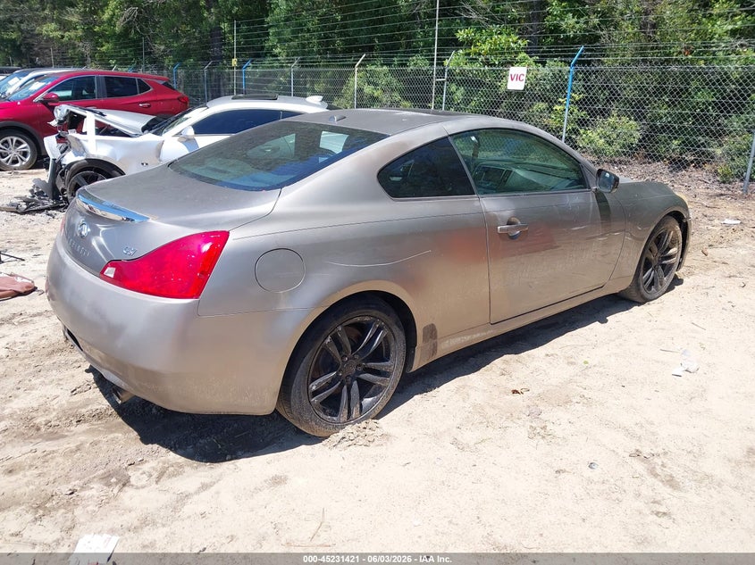 2008 Infiniti G37 VIN JNKCV64E58M109452 IAAI salvage auction — NORMAL WEAR, Clear (South Carolina), sold $300 on 2026-07-14 (photo 4)
