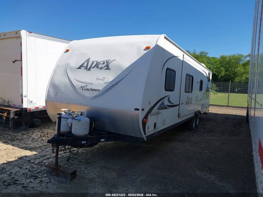 2013 Coachmen Apex VIN 5ZT2CXVB2DA002933 IAAI salvage auction — ROOF, Salvage (Pennsylvania), sold $25 on 2026-07-23 (photo 2)