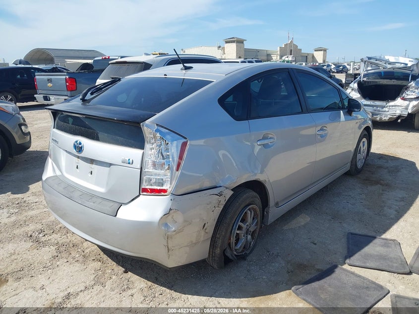 2010 Toyota Prius VIN JTDKN3DU7A0220603 IAAI salvage auction — REAR END, Salvage (Texas), sold $625 on 2026-07-29 (photo 4)