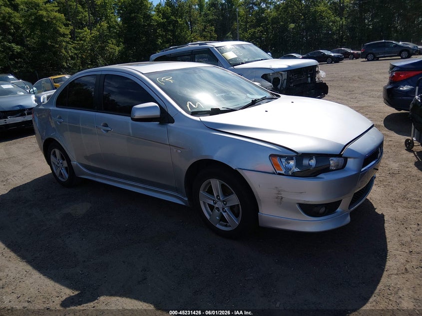 2009 Mitsubishi Lancer VIN JA3AU26UX9U018587 IAAI salvage auction — FRONT END, Salvage - Greater Than 75% (Maryland), sold $475 on 2026-07-15 (photo 1)