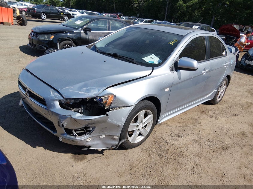 2009 Mitsubishi Lancer VIN JA3AU26UX9U018587 IAAI salvage auction — FRONT END, Salvage - Greater Than 75% (Maryland), sold $475 on 2026-07-15 (photo 2)